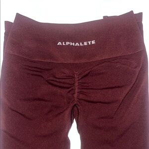 NEW Alphalete Amplify Scrunch Leggings